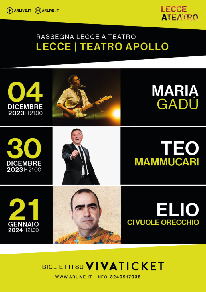Lecce a Teatro stagione 2023/2024
